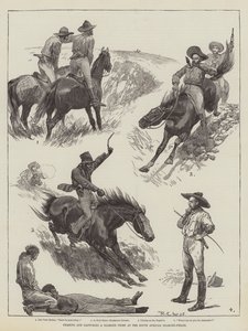 Chasing and capturing a Diamond Thief at the South African Diamond-Fields